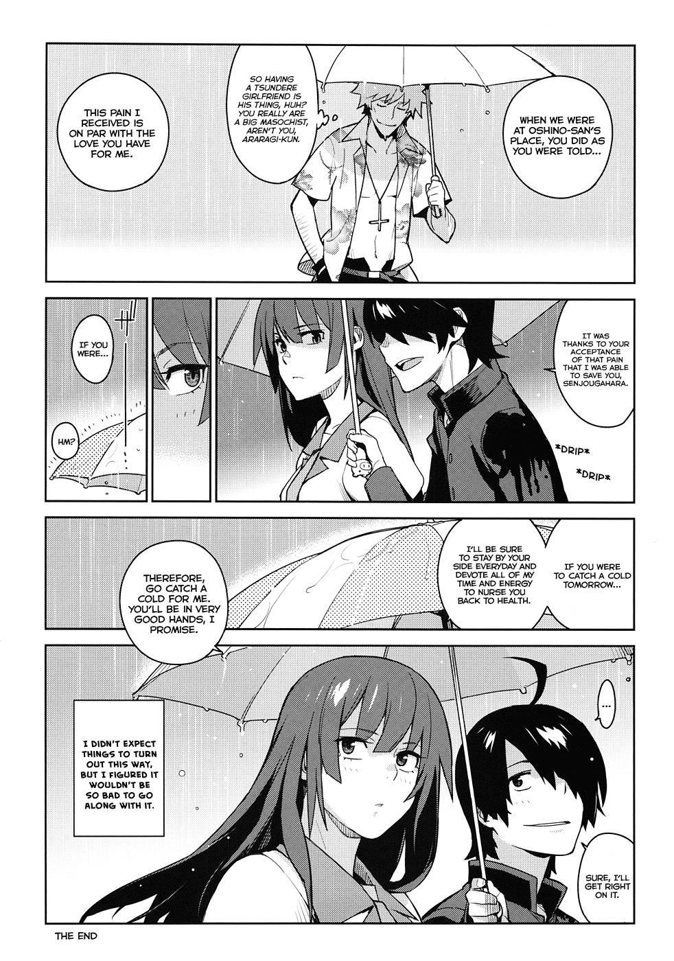 Bakemonogatari Dj - Hitagi Frog Chapter 1000 Page 36